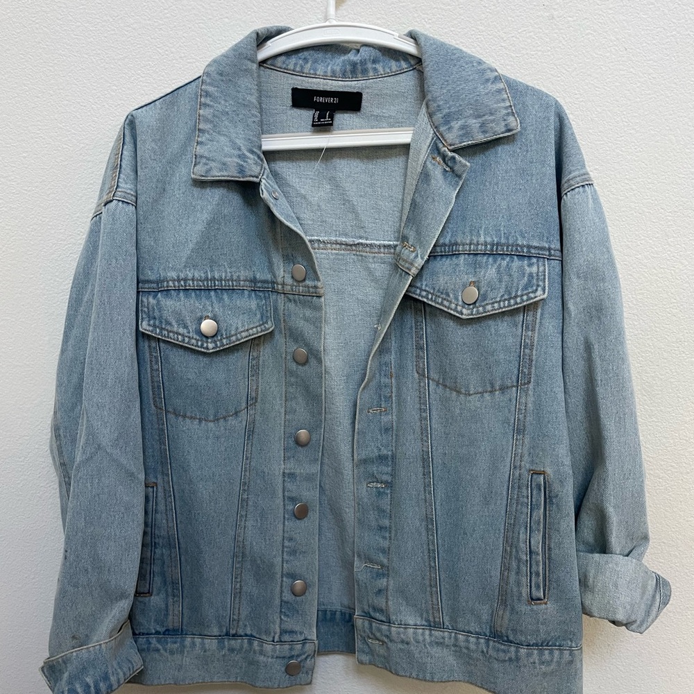 Oversized Jean Jacket
